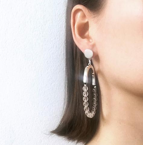 AURORA EARRINGS - SILVER