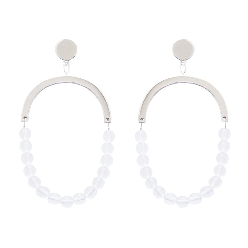 AURORA EARRINGS - SILVER