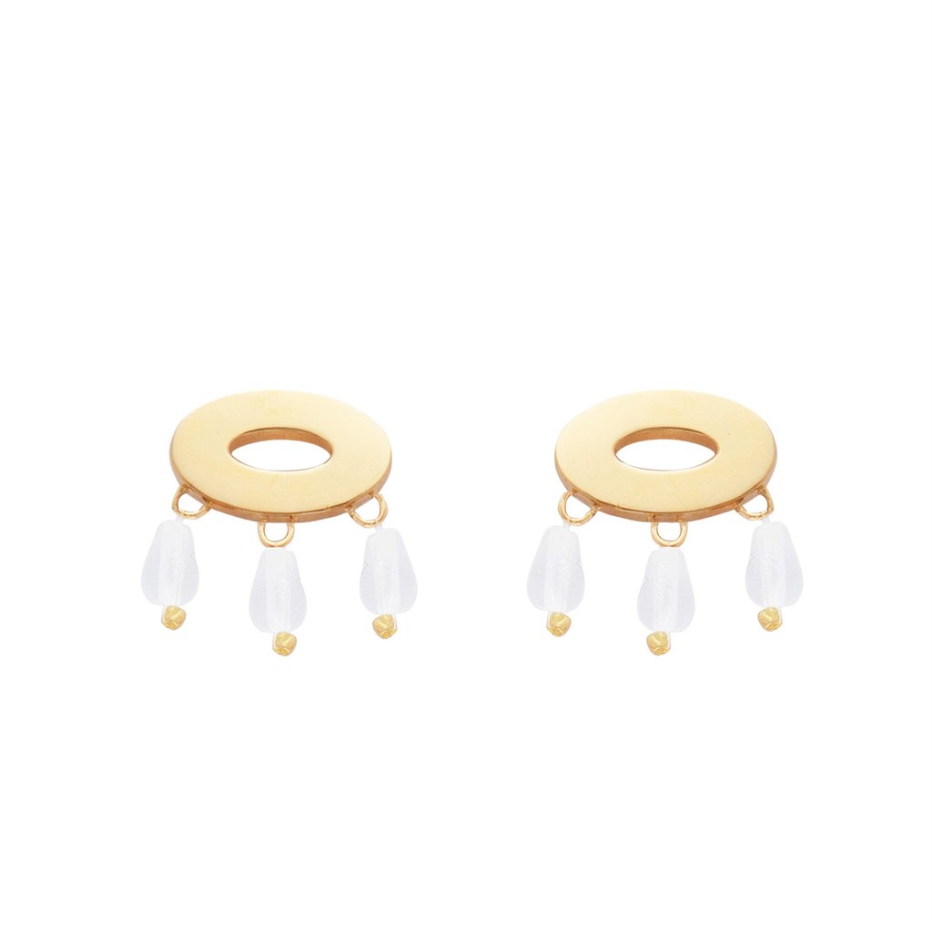 COSMOS EARRINGS - GOLD