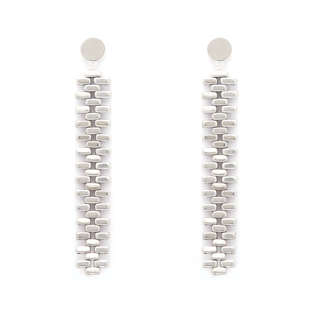 LYNX EARRINGS - SILVER