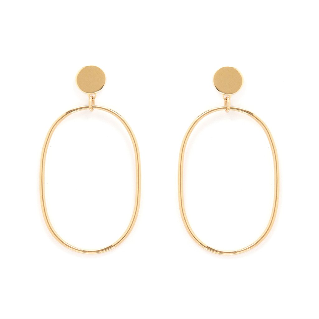 ORBIT EARRINGS - GOLD
