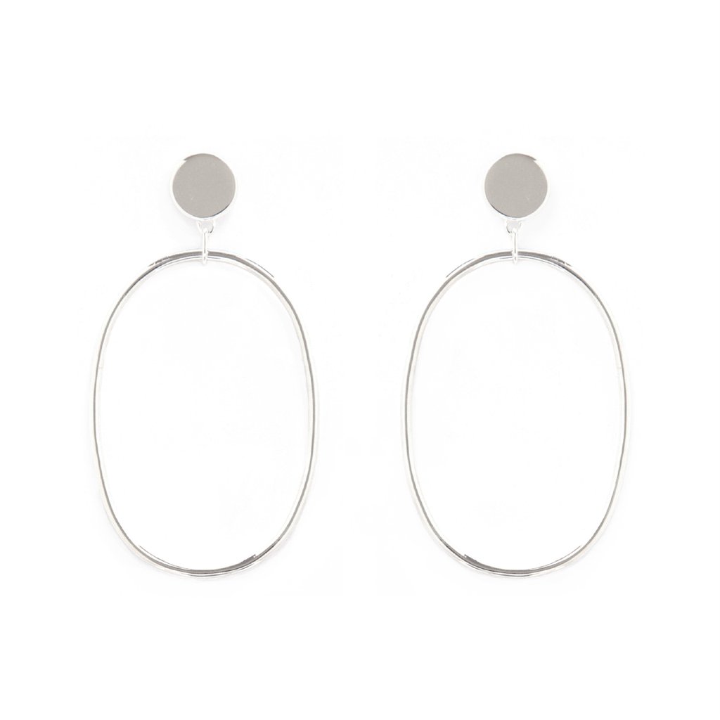 ORBIT EARRINGS - SILVER