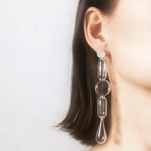 INFINITY EARRINGS - SILVER