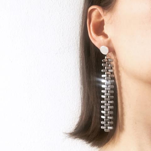 LYNX EARRINGS - SILVER