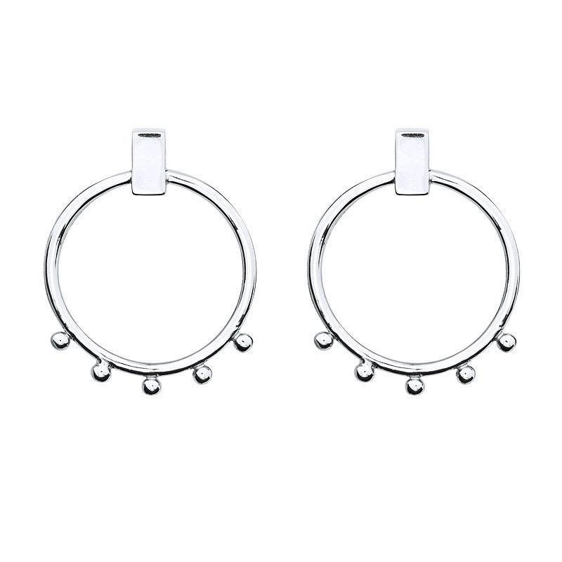 NOBU EARRINGS - SILVER