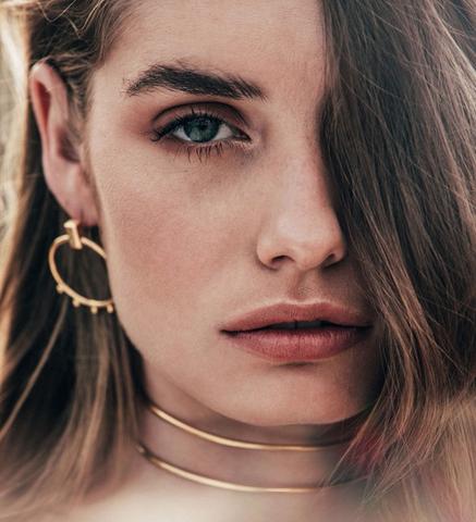 NØUGHTY CHOKER - SILVER