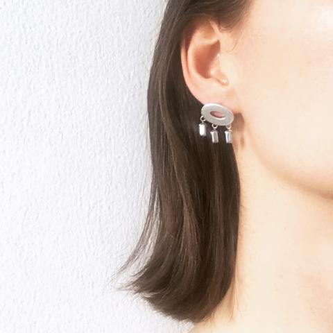 ORION EARRINGS - SILVER