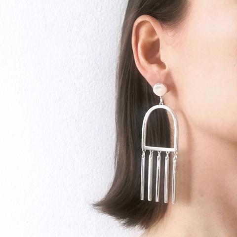 SUPERNOVA EARRINGS - SILVER