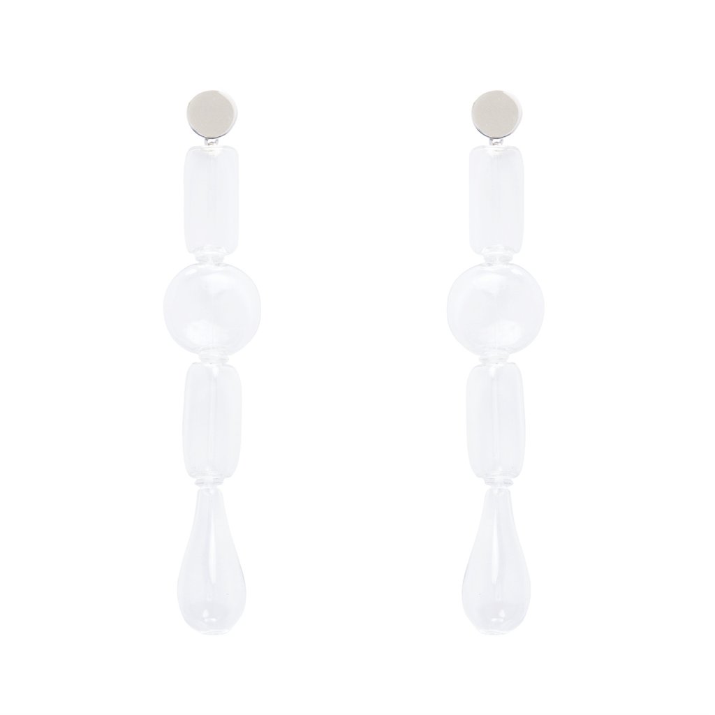 INFINITY EARRINGS - SILVER