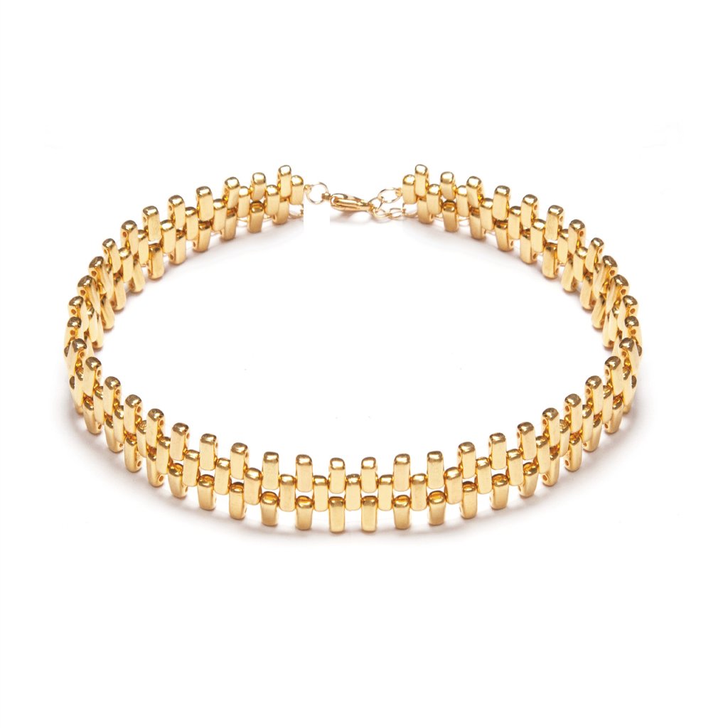 LYNX CHOKER - GOLD